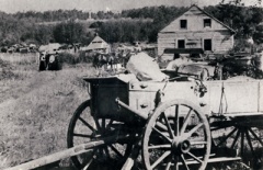 The mission abandoned after the Métis resistance of 1885, photo:  Provincial Archives of Alberta