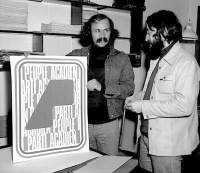 Gilles Thériault et Jean-Louis Collette, candidats du Parti acadien, 1974