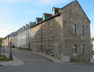 The New Barracks, awaiting a purpose and a major restoration.