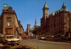 The Côte de la Fabrique in Quebec City.