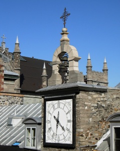 Clock and pinnacle of Saint-Sulpice Seminary, 2005