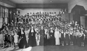 Notre-dame-de-Fatima school, Maillardville, about 1953