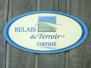 Certification «Relais du terroir certifié», apposé à la fromagerie Au Gré des Champs, 2006