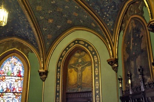 Le décor peint par Ozias Leduc dans le baptistère de la basilique Notre-Dame de Montréal