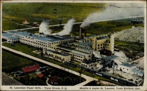 Moulin à papier St. Laurent, Trois Rivières, Québec