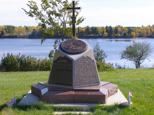 Monument aux Acadiens à Miramichi