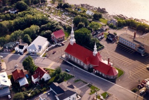 Place de léglise de Saint-Jean-Port-Joli, 1995