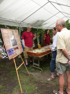 Fort Saint-Joseph  activité de musée à l'extérieur, à l'occasion de la journée Portes ouvertes