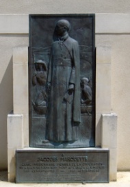 The Marquette monument in Laon, E. Thierry