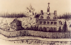 Monastère des Ursulines de Trois-Rivières vers 1700