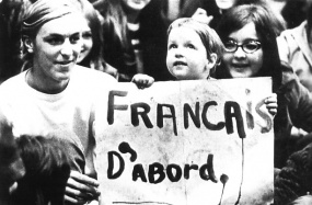 Photographie parue dans Michel Plourde (dir.), Le français au Québec : 400 ans d