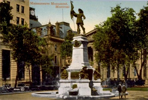 Monument à Maisonneuve, Montréal