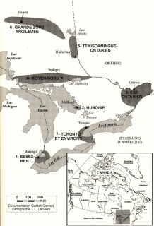 Régions francophones de l'Ontario