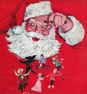 Détail de la couverture du catalogue de Noël Eaton, 1959. © Archives publiques de l