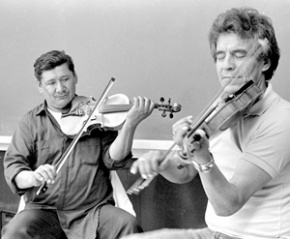 Lawrence Flett et Laurence Houle  Photo: Bill Henry